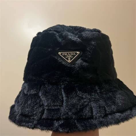 prada bucket hat sydney|prada fluffy bucket hat.